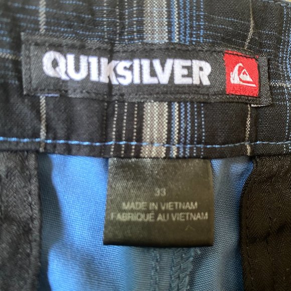 NWOT Quiksilver Union Shorts - waist 33" - Picture 2 of 5